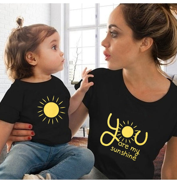 Tee Shirt Duo Maman Fille Soleil