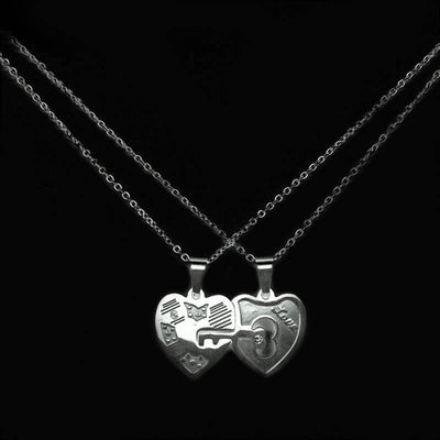 Collier Coeur Avec Cle