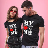 T Shirt Grand Coeur pour Couple Amoureux - MatchingMood