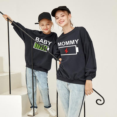 Pull Famille Energie Mere Fille