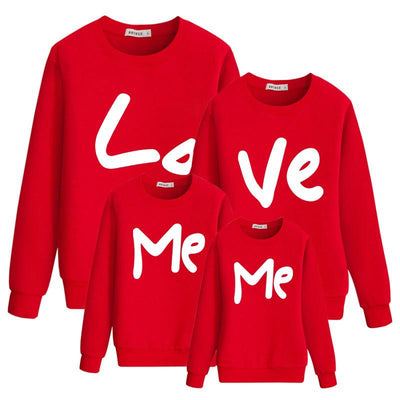 Pull Famille Love Me