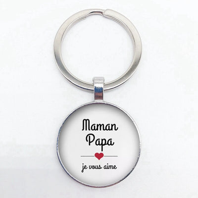 Porte Clé Père Fils Papa Je T'Aime