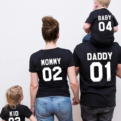 Tee Shirt Famille Numero