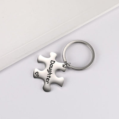 Porte Clé Mère Fille Puzzle