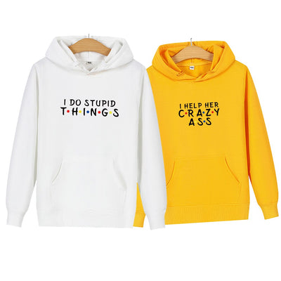 Sweat Couple Motif Friends