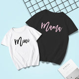 T Shirt Mere Fille Mini Mama Assorti