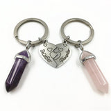 Porte Clé Mère Fille Cristal