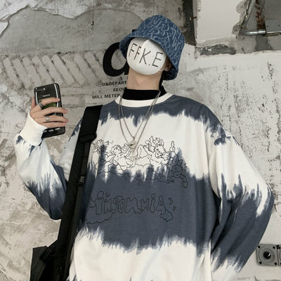 Pull Oversize Long Bleu - MatchingMood