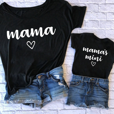 Tee Shirt Duo Maman et Fille