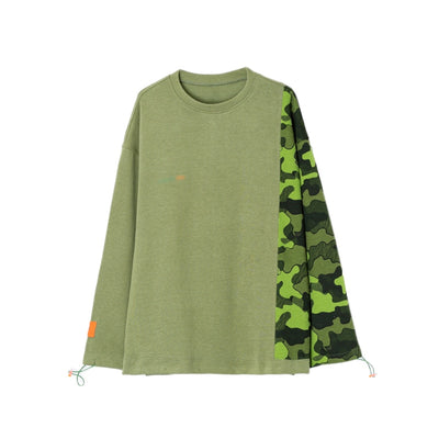 Pull Couple Camouflage Vert