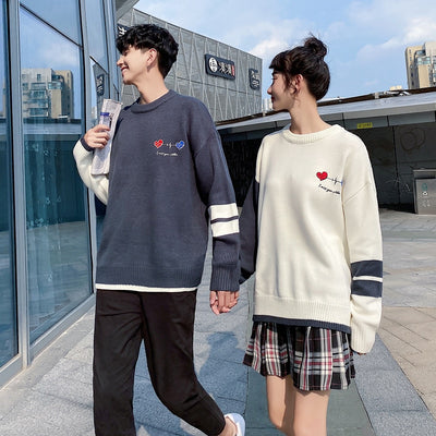Amoureux Pull Couples