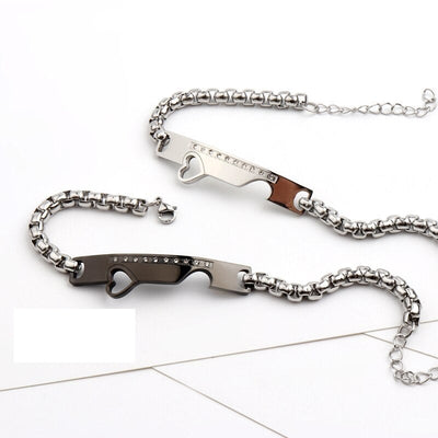 Bracelet Couple Acier