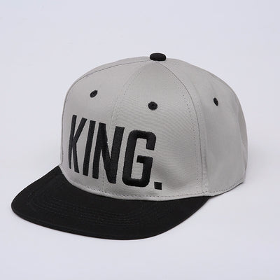Casquette King Queen Couple Multicolore