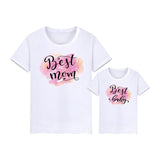 T Shirt Best Mom Maman Bébé