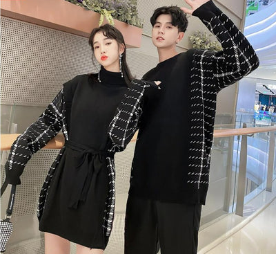 Pull Duo Couple Noir