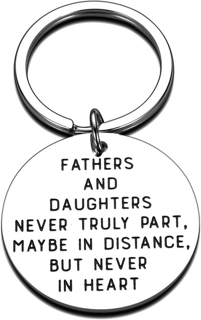 Porte Clé Père Fille Dessin