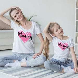 T Shirt Mere Fille Mommy Mini - MatchingMood