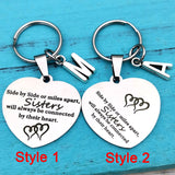 Porte Clés Coeur Amitié - Matchingmood