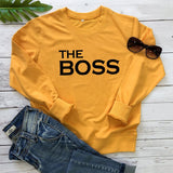 Pull Couple The Boss Jaune - MatchingMood