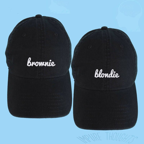 Couple Casquette Blondie Brownie - Matchingmood