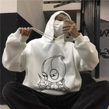 Sweat Couple Deadpool Blanc