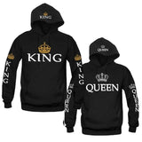 Sweat King Queen pour Couple - MatchingMood