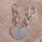 Porte-Clé Meilleure Amie Double Coeur