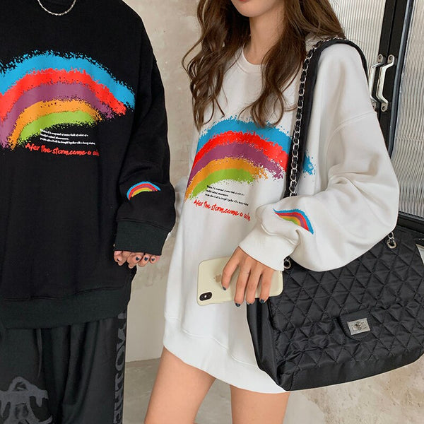 Pull Rainbow Duo Amoureux - MatchingMood