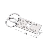 Porte Clé Mère Fille Rectangulaire