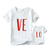 Tee Shirt Maman et Fille LOVE