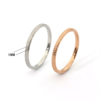 Bague Couple Fine Dimensions