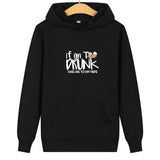 Sweat Couple Alcool Homme Noir