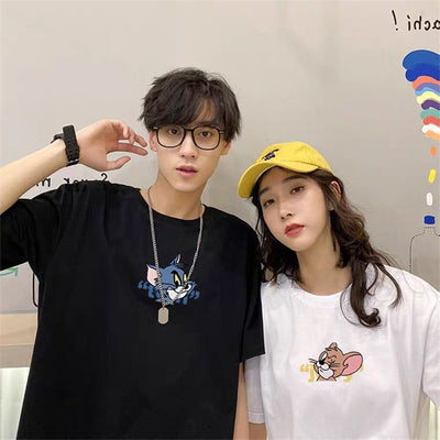 T Shirt Tom et Jerry pour Couple