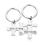 Porte Clé Puzzle Couple