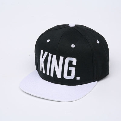 Casquette King Queen Couple Multicolore