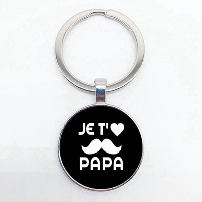 Porte Clé Père Fils Papa Je T'Aime