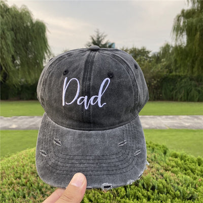 Casquette Couple Denim Dad Mom