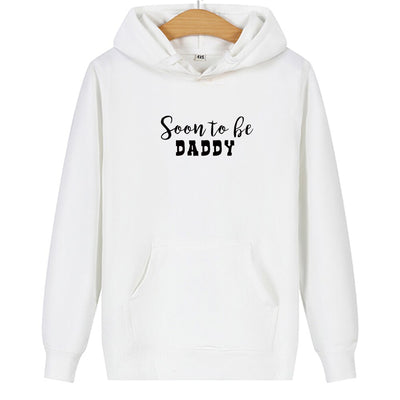 Sweat Couple Bientôt Parents Papa Blanc