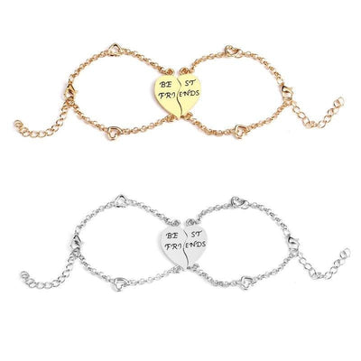 Bracelet d'Amitié Coeur Séparable - Meilleures Amies