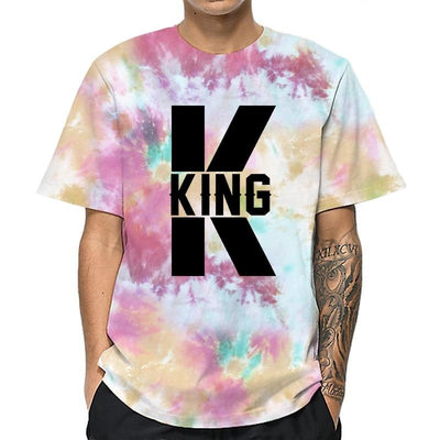 King and Queen T Shirt Design
