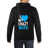 Sweat à Capuche Couple Crazy
