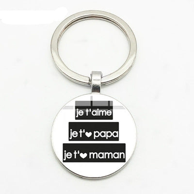 Porte Clé Père Fils Je T'Aime Papa