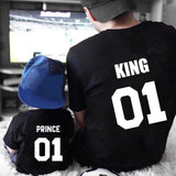 T Shirt Pere Fils Roi Prince