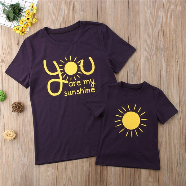 Tee Shirt Duo Maman Fille Soleil