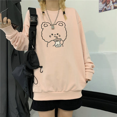 Pull Couple Ourson Mignon Lapin