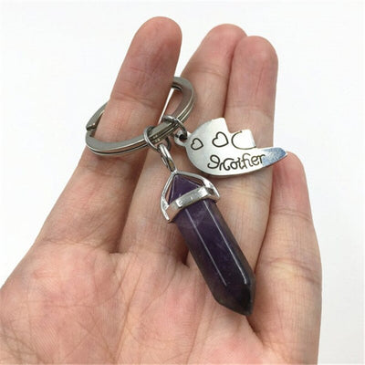 Porte Clé Mère Fille Cristal