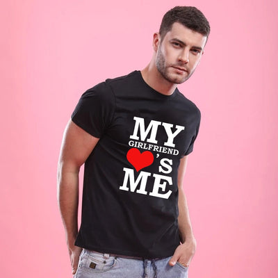 T Shirt Couple Amoureux Grand Coeur Homme - MatchingMood