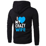 Sweat à Capuche Couple Crazy