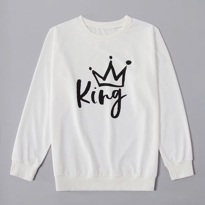 Pull Famille King Queen