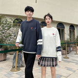 Amoureux Pull Couples Oversize